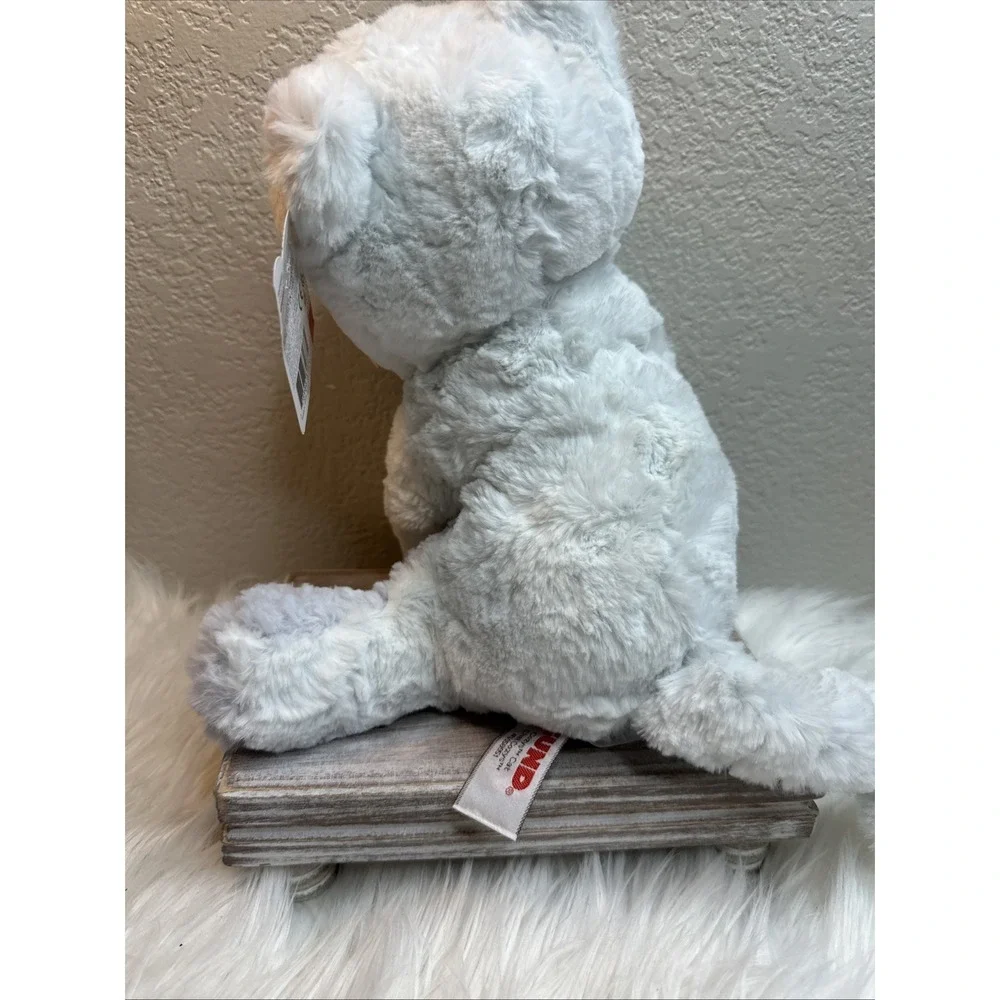 $32 🌙 Gund Light‎ Blue Cozy Cat Plush Chat Cozys Kitten Kitty 11